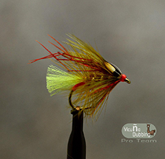 Fly Tied by Desmond Paul Fly Dresser tying at The Irish Fly Fair 2024