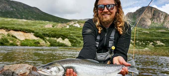 Jay Bartlett at The Irish Fly Fair